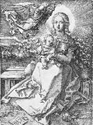 Albrecht Durer Madonna Crowned by an Angel Spain oil painting artist